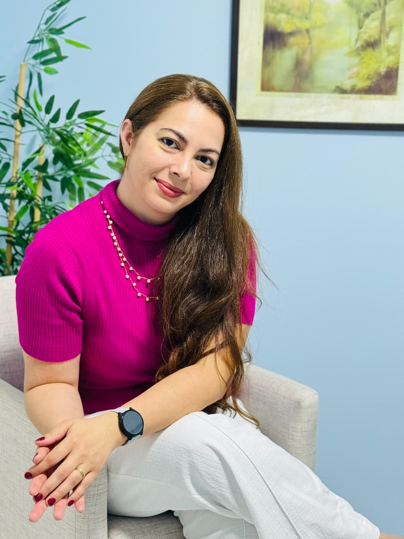 Marta Tabosa em seu consultório